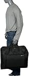 Delsey Luggage Helium Lightweight Garment Sleeve Trolley, Black, 42-Inch