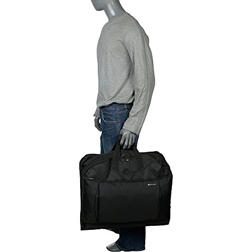 DELSEY PARIS Garment Bags Lightweight Hanging Travel Sleeve, Black, 42 Inch4