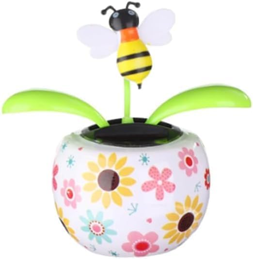 Solar Dancing Solar Powered Dancing Bee Toy in Colorful Shape Fli...