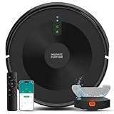 Robot Vacuum and Mop:4000Pa 3-in-1 Robotic Vacuum Cleaner with Intelligent...