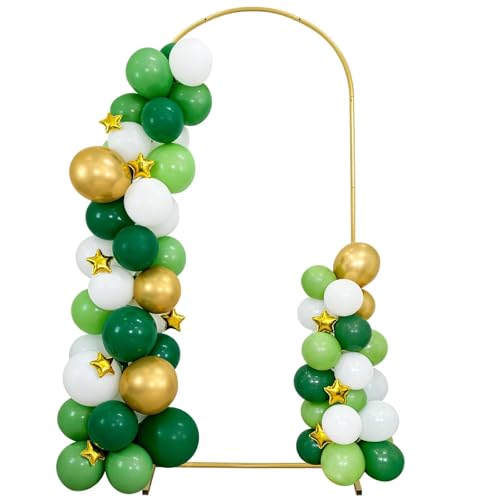 1,8 m suporte de arco de casamento, arcos de casamento para festas, moldura de casamento dourada, suporte de arco de balões para namorada, chás de bebé, decoração de festa de aniversário