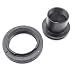 Produktbild vhbw Adapterring, T2-Ring Adapter, Objektivring 1,25" - M42 x 075" passend für Teleskop, Kamera, Spiegelreflexkamera Pentax K mit T2 Gewindeanschluss