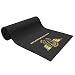 Yoga Mat - 1/4" Thick, 72" Long And 24" Wide, Extra Thick and Non-Slip, for use at Home or At the Gym, (Black) By Nutrafx