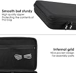 Musiin Velours Premium MIDI Case de contrôleur de clavier compatible avec Arturia MiniLab 3, MiniLab MkII, MPK Mini MK4, 25-Key Synthétiseur, sac de protection portable avec bandoulière (noir)