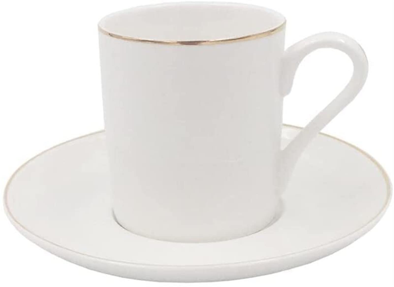 YNIYUJKL Coffee Mug Ceramic Mug With Saucer Set Couple Mug Creative Home Office Breakfast Mug Milk Mug Office Home Office Desk Coffee Mug Capacity 90Ml. Coffee Cup