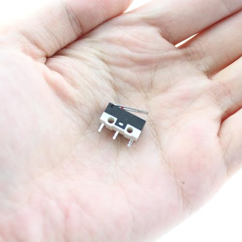 Taodan 31288-MSR-25 25Pcs Momentary Pushbutton Micro Limit Switch Ac 1A 125V 3-Pin Spdt Limit Micro Switch Long Hinged Lever thumb #3