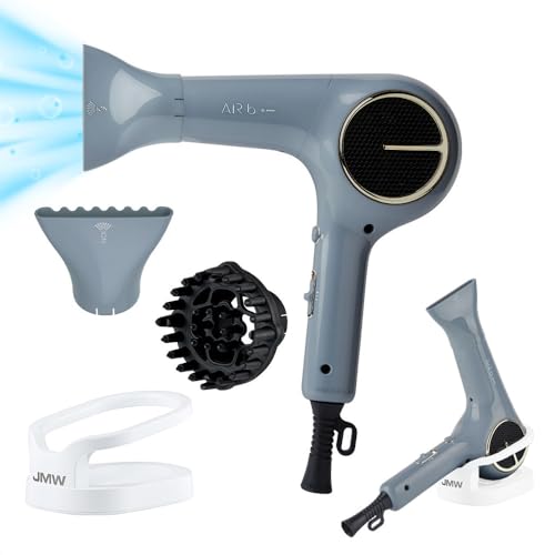 JMW Korean 1600W Salon Hair Dryer with Diffuser & Stand