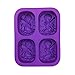 OFKPO Moldes de Jabón de Silicona, para Tarta Chocolate Moldes de Silicona