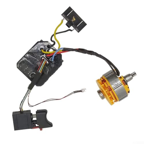 FABULETTA Brushless Motor Assembly For Dayi 2106 161 169, Electric Wrench Control Board Switch, High Torque Replacement Part, 18V 21V Power Tool Component
