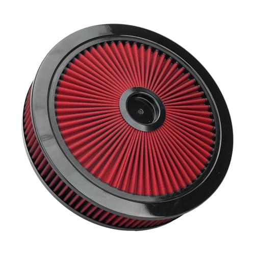 RLFNPHMHX Filtro de aire de alto flujo for tuning de coche, admisión de aire frío, filtro de aire deportivo lavable