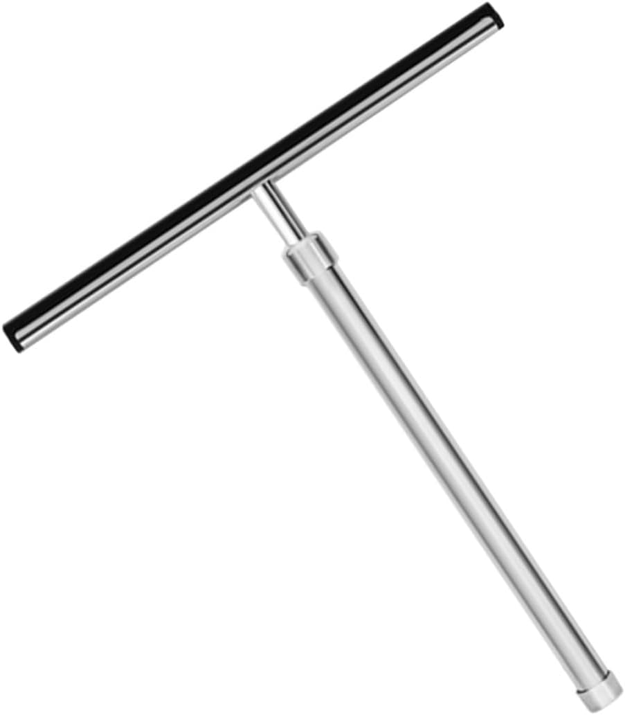 Retractable Shower Squeegee Durable Water Wiper for Bathroom Windows and Mirrors Easy to Grip Multi Functional Cleaning Tool