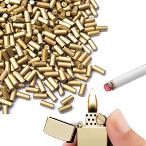 300 Piezas Pedernales Universales Piedras para Mechero Lighter Flints Pedernales de Repuesto Universales Piedras Mechero Clipper para Encendedor Compatibles con la Mayoría de Encendedores