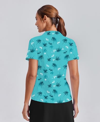 PINSPARK Loose Fit Golf Tennis Polo