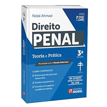 Capa do livro Direito Penal - Teoria e Prática Oab 2ª Fase - Ceisc - Rideel