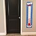 Dry Erase Goal Setting Fundraising Thermometer Chart Blue Goal Chart Temperature Poster for Office Classroom or Kids
