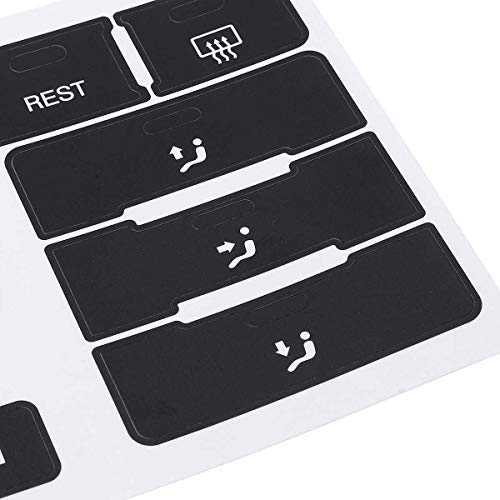 HHF Adesivi Fix Ugly Button Worn Auto Aria