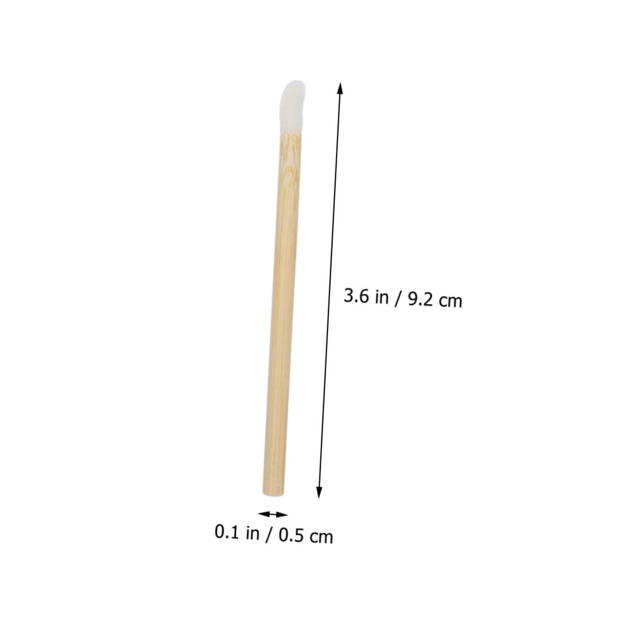 FOMIYES Makeup Brush Set 100pcs Disposable Lip Brush Easy to Use Lipstick Applicator for Birthday