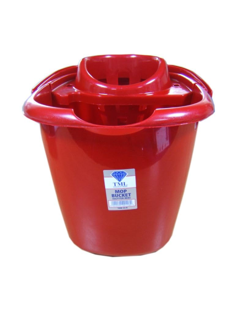 TML Mop Bucket Glitter Red 15L Litre Fast Postage, 307660