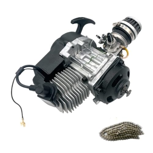 Moteur 49cc 2 temps avec filtre à air et lanceur pour quad pocket bike et mini ATV B