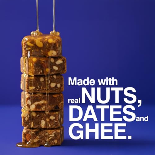 Image of Twiddles Mini Snack Bar Nuts & Date Power Bites, Pack of 12 | Made with Dates & Dry Fruits | No refined Sugar | Healthy dessert | Goodness of millets | Office Snack | On-the-go | 100% Natural | 10% Protein | Only 80 Calories