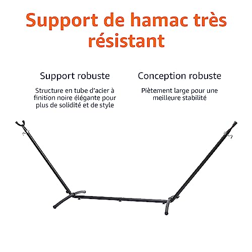 Support de hamac 2,74 m pour suspendre sans arbre ni perçage - 5