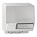Hand Dryer, Cast Aluminum, Push Button