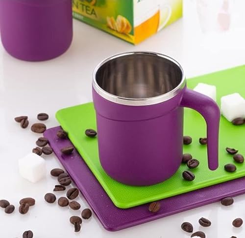 Image of Dolphine Coffee Mug - Stylish Double Wall Insulated Stainless Steel Coffee & Tea Cup with lid & Handle for Office, Home & Restaurant, Ideal Tea Mug Gift for Friends, Kids & Adults(Multicolor)