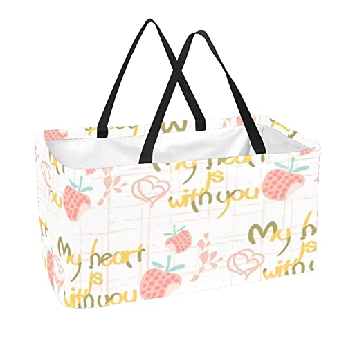 Panier de courses réutilisables au marché cabas pliable 50 L