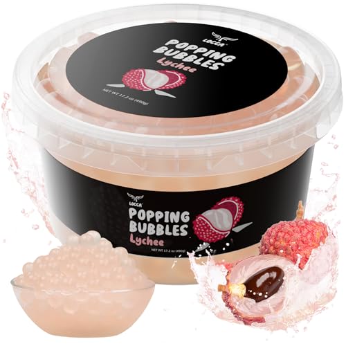Lychee Popping Boba 17.2 oz