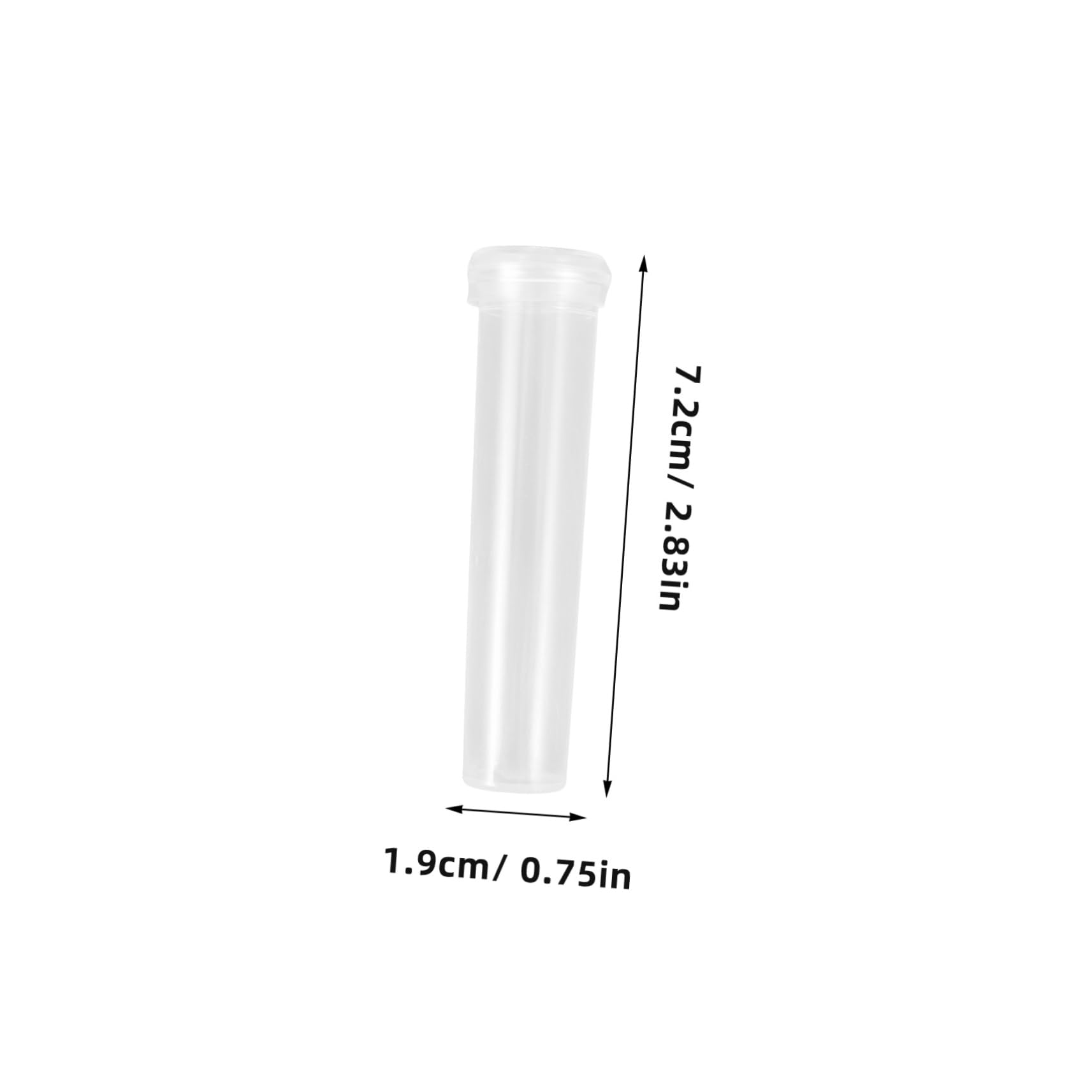Sosoport Flower Vials 1 Set Plastic Floral Water Tubes for Carnations Roses Chrysanthemums Sunflowers Easy to Use for Long Flower Arrangements