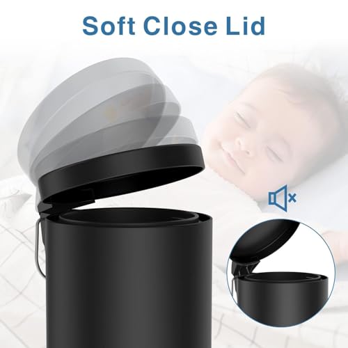 La Mejor Lista de Bote de basura con pedal - los más vendidos. 30 bote de basura con pedal marca ZAKASEA (3)