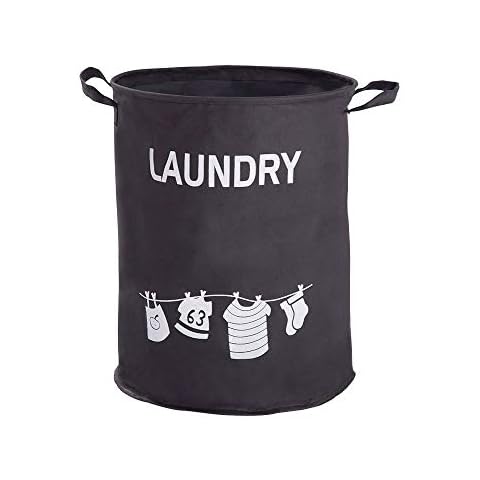 Eookall Large Collapsible Laundry Bag (5 Colors) Washing Laundry Basket Bag for Bedroom, Bathroom,Pink Cover