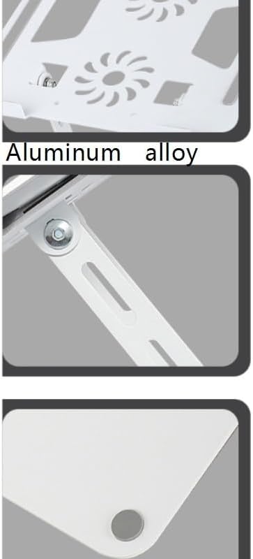 Aluminum Alloy Book Stand 360° Rotation Reading Rack Raised Lowered Holder