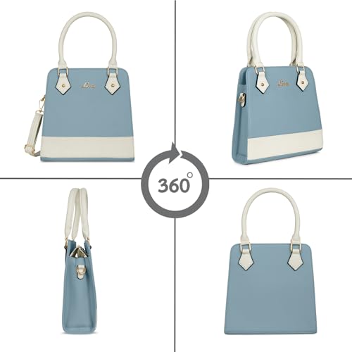 Image of Lavie Women's Pastel Roxie Small Satchel Bag | Satchel Handbag for Work | Ladies purse | Stylish Shoulder Bag | Gift for Women