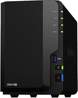 Synology DS218+ 2 Bay Desktop NAS Enclosure