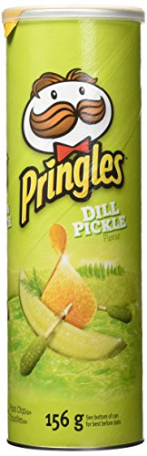 Pringles Dill Pickle Chips, 156 Grams {Imported from Canada}
