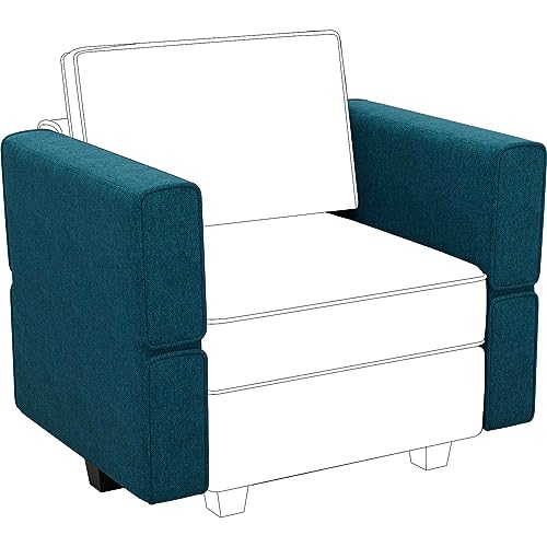 Belffin Fabric Modular Sectional Sofa Armrest Backrest