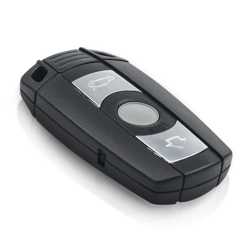Suitable for with Battery KR55WK49123 for BMW E60 E61 E70 E71 E72 E81 E82 E87 Fob PCF7945 Chip 315MHz/433Mhz/868MHz Remote Car Key(433Mhz)