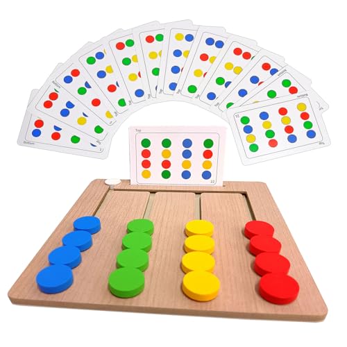 TieGokii Dementia Activities for Seniors,Wooden Alzheimers Products,Puzzles Gifts & Memory Board Games for Elderly