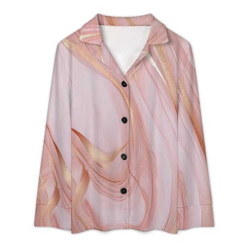 Pyjama feuille d'or ensemble de nuit ouvert devant pour vos soirées