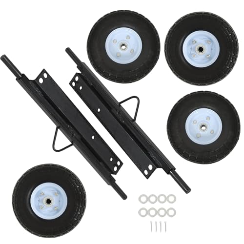 Timunr All-Terrain Wheel Kit Replacement for EU3000is Generator, Solid Tyres