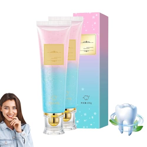 Pasta de dientes de niacinamida para blanquear los dientes, 100 g, pasta de dientes para dientes blancos, blanqueamiento dental, elimina la decoloración, cuidado del esmalte, refresca el aliento, para