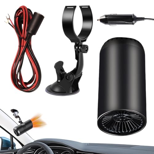 Dégivreur de chauffage de voiture - Déshumidificateur de pare-brise à réchauffement rapide, Chauffage de voiture portable Déshumidificateur | Chauffage Rapide de Voiture Portable Degrés Fenêtres