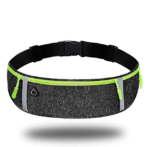 Outdoor Waterproof Belt Bag Sports Riding Mobile Phone Waist Bag, Size:7 inch (Hemp Grey)-image-6