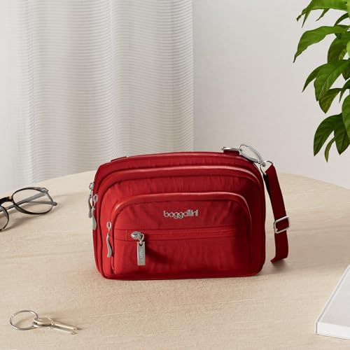 Image of Baggallini Triple Zip Bagg JAV Cross Body