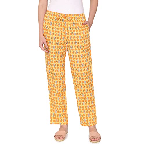 Image of Zivame Jewel Garden Woven Pyjama - Yarrow