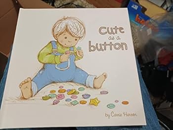 Hardcover Cute As a Button Book