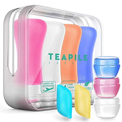 14 Pack Travel Bottles, Tsa Approved Containers, 3Oz Leak Proof Travel Accessories Toiletries, Travel Shampoo And Conditioner Bottles, Perfect For Business Or Personal Travel Essentials, Squeezable Silicone Lotion Liquids Tubes #TOP1