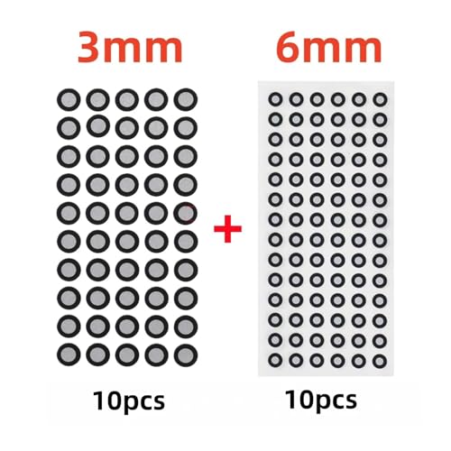 Marcadores de escaneo 3D de 3 mm y 6 mm con puntos de seguimiento precisos 2
