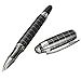 Baoer 79 Black Rollerball Pen with Silver Cross-line Pen, executive pens